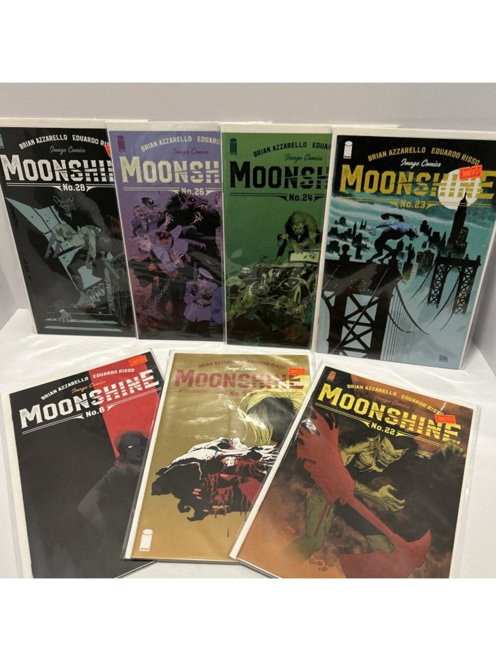 Image Comics Moonshine Comic Lot Run Risso, Azzarello. High Grade. Comic Book